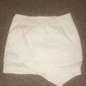 White Mini Skirt